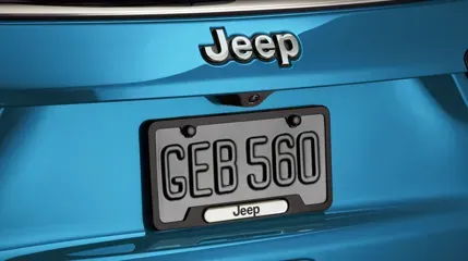 Chrysler Pacifica License Plate Frames