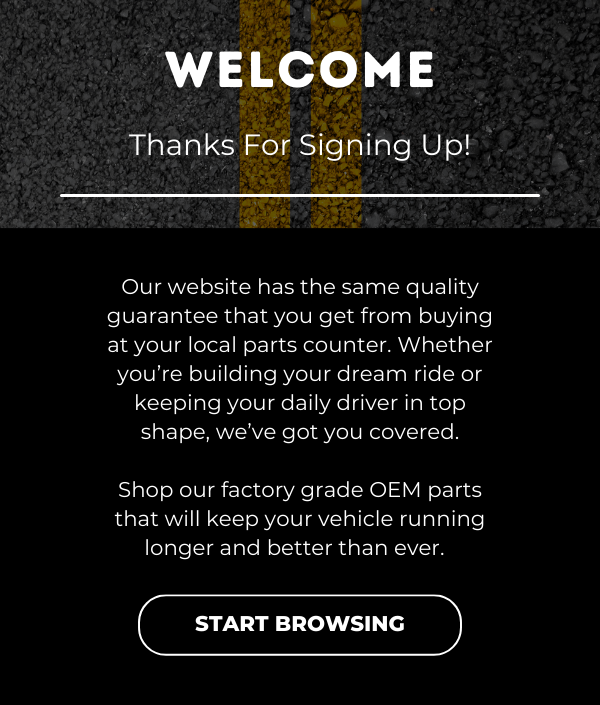 Thanks For Signing Up!