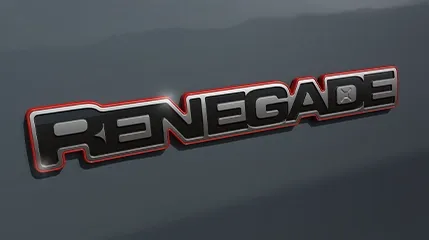 Jeep Renegade Emblems & Badges