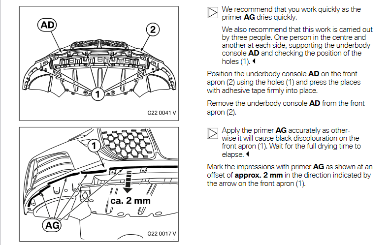 2023-2024 BMW 430i Bmw M Performance Carbon Fiber Front Attachment  