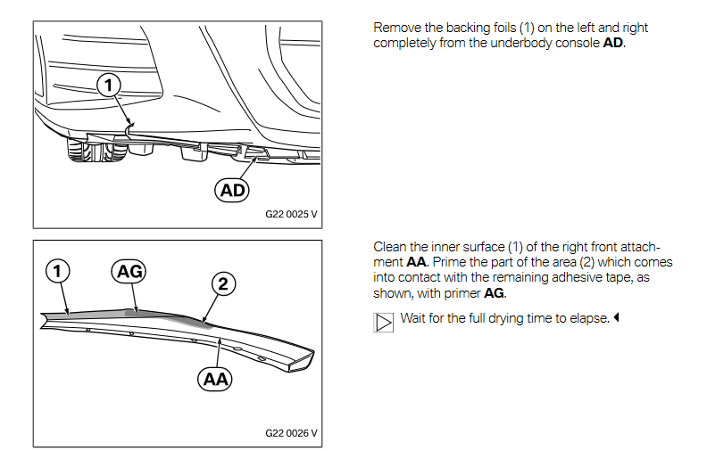 2023-2024 BMW 430i Bmw M Performance Carbon Fiber Front Attachment  