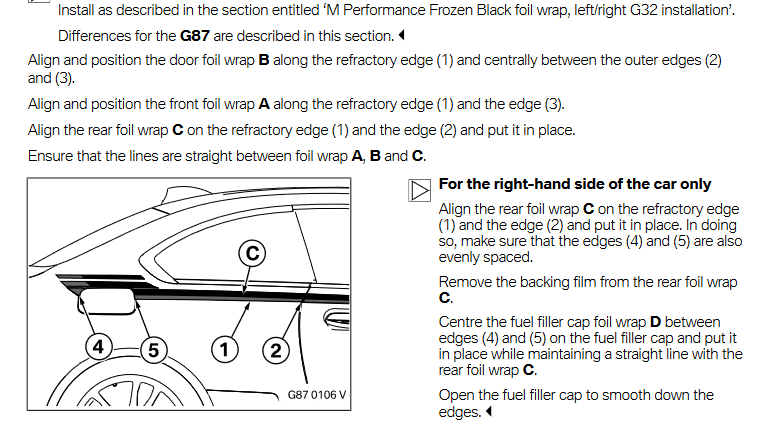 Bmw Oem M Performance Adhesive Film Kit 51-14-5-A65-A10 | OEM  