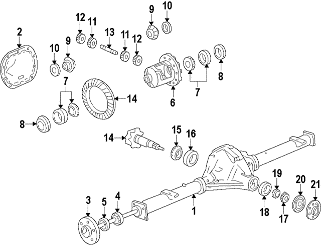 Ford F 150 Rear Axle Diagram