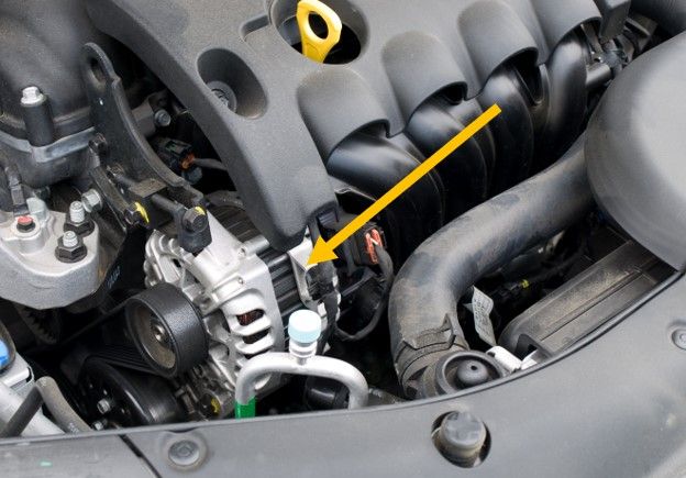 Alternator Location