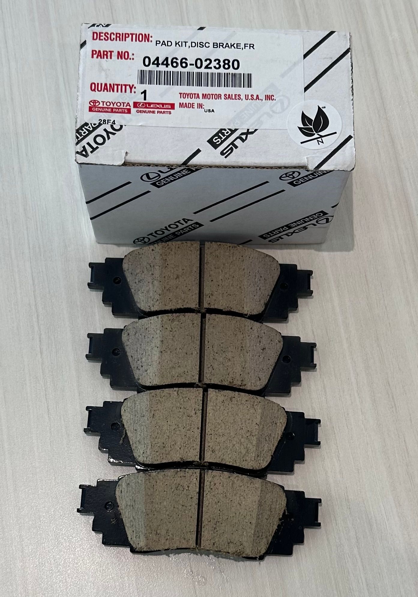 Rear Brake Pad Set