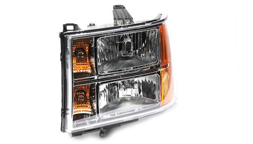 Aftermarket on sale headlight assembly