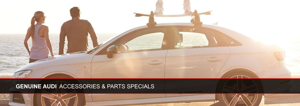 Genuine Audi Accessories & Parts Specials