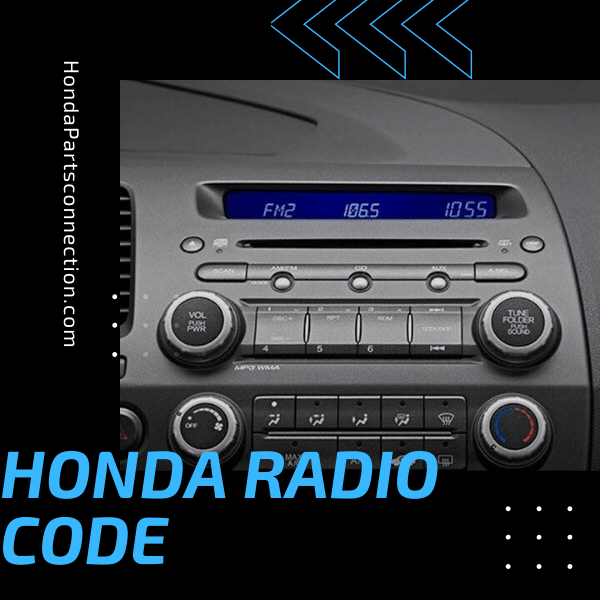 How to Enter the Code for Honda Radio  